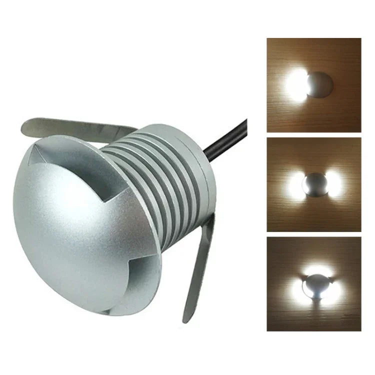 Lampe d'extérieur à LED 3W, encastrable et étanche IP67, motif carapace de tortue, pour jardin et pelouse, lumière chaude 3000K Q1, éclairage unidirectionnel, lumière chaude 3000K Q1