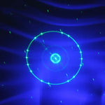 Lampe étoile fantastique et romantique lumière décorative familiale lumière d'ambiance KTV disco pub fête avec support & activation sonore & lecture automatique & fonction télécommande manuelle