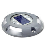 Lampe LED Solaire Encastrable IP68 Étanche pour Jardin et Pelouse Extérieure