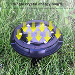10 LED Lampes Solaires Extérieures Étanches Encastrables Jardin, 10 LED