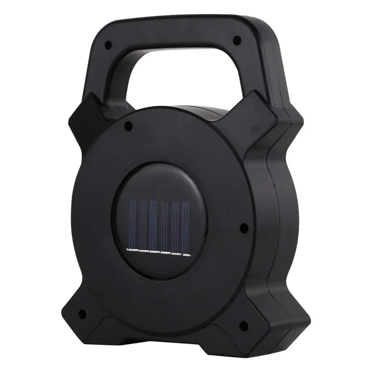 Lampe de camping portative avec panneau solaire