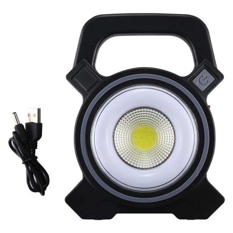 Lampe de camping portative avec panneau solaire
