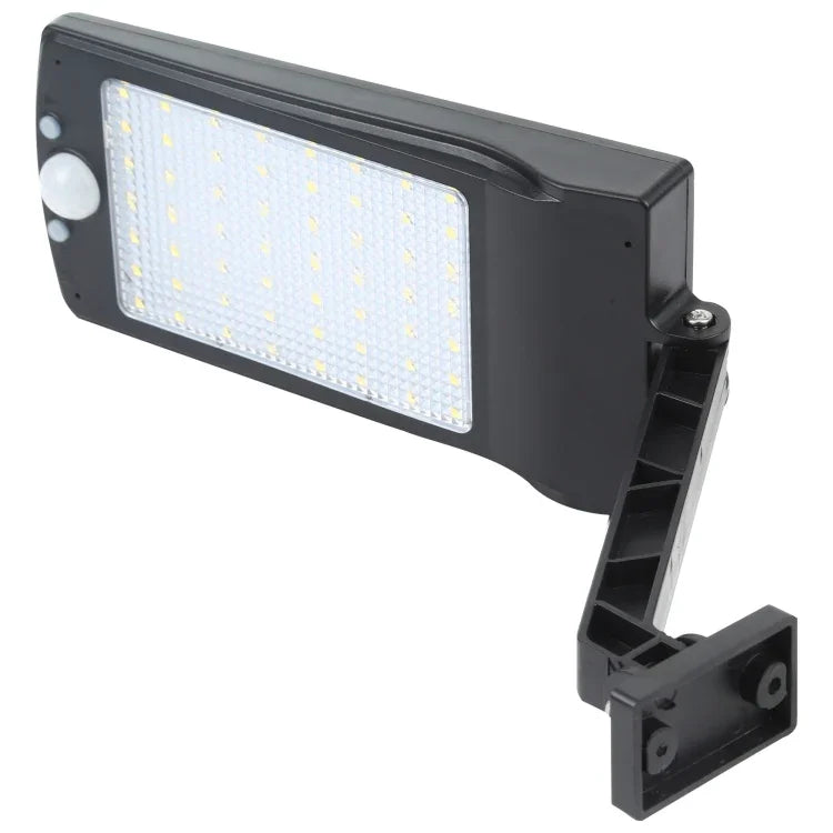 12W 56 LED SMD 2835 Projecteur Solaire Mural Extérieur Étanche IP65 avec Télécommande Détecteur de Mouvement