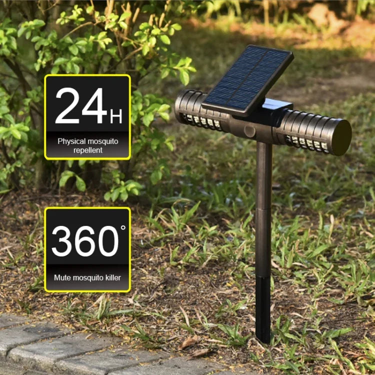 SZ-16008 Lampe solaire anti-moustiques extérieure étanche IP65 LED Paysage Jardin Piquet Piège à moustiques Lampe décorative pour pelouse