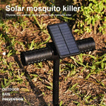 SZ-16008 Lampe solaire anti-moustiques extérieure étanche IP65 LED Paysage Jardin Piquet Piège à moustiques Lampe décorative pour pelouse