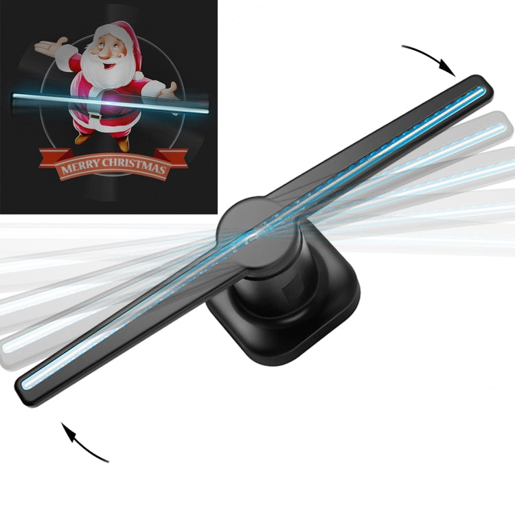 Ventilateur d'affichage holographique 224 LED avec télécommande, prise en charge d'une carte Micro SD de 4 Go, CA 100-240 V, 450 x 224 pixels
