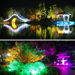 24 LED SMD5730 2400LM 6000-6500K Voyants d'avertissement clignotants rouges et bleus portables avec support, 30W/2400LM 6000-6500K