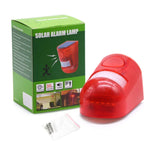 Alarme solaire sonore et lumineuse Étanche IP65 110 dB Alarme antivol