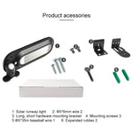 Lampe de jardin solaire 18 LED 600LM IP65 étanche à induction corporelle pour éclairage de rue