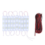 Modules LED 30 LED 5630 SMD Lumière blanche Étanche Lumière décorative, câble 5M, DC 12V, 30 LED 5630 SMD