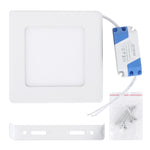 12cm 30 LEDs SMD 2835, AC 85-265V, 6W White Light, 6W Warm White Light