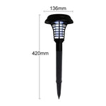 Lampe paysagère à LED solaire anti-moustiques et anti-nuisibles pour pelouse de ferme IP44 étanche