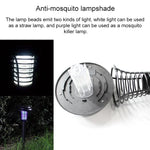 Lampe paysagère à LED solaire anti-moustiques et anti-nuisibles pour pelouse de ferme IP44 étanche