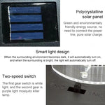 Lampe paysagère à LED solaire anti-moustiques et anti-nuisibles pour pelouse de ferme IP44 étanche