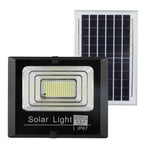 Projecteur solaire étanche 10W 100 LED IP67 avec télécommande, 10W