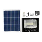 Projecteur solaire étanche IP67 30 W 170 LED avec télécommande, 30 W