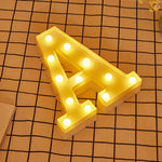 Lumière de vacances LED blanche chaude autonome à piles sèches, N, A, B, O, C, P, D, Q, E, R, F, G, T, U, I, V, W, J, X, K, L, M, Z