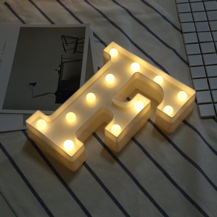 Lumière de vacances LED blanche chaude autonome à piles sèches, N, A, B, O, C, P, D, Q, E, R, F, G, T, U, I, V, W, J, X, K, L, M, Z