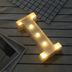 Lumière de vacances LED blanche chaude autonome à piles sèches, N, A, B, O, C, P, D, Q, E, R, F, G, T, U, I, V, W, J, X, K, L, M, Z