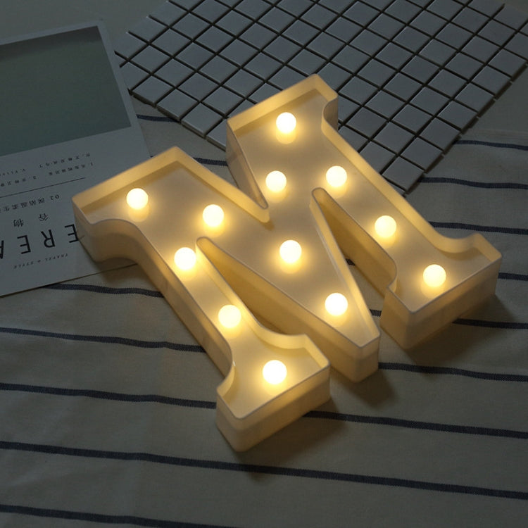 Lumière de vacances LED blanche chaude autonome à piles sèches, N, A, B, O, C, P, D, Q, E, R, F, G, T, U, I, V, W, J, X, K, L, M, Z