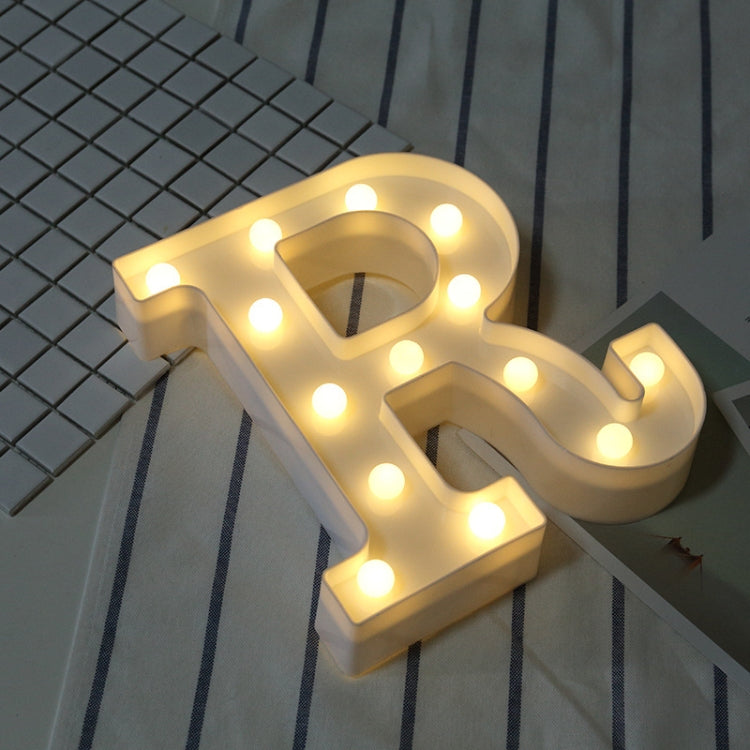 Lumière de vacances LED blanche chaude autonome à piles sèches, N, A, B, O, C, P, D, Q, E, R, F, G, T, U, I, V, W, J, X, K, L, M, Z