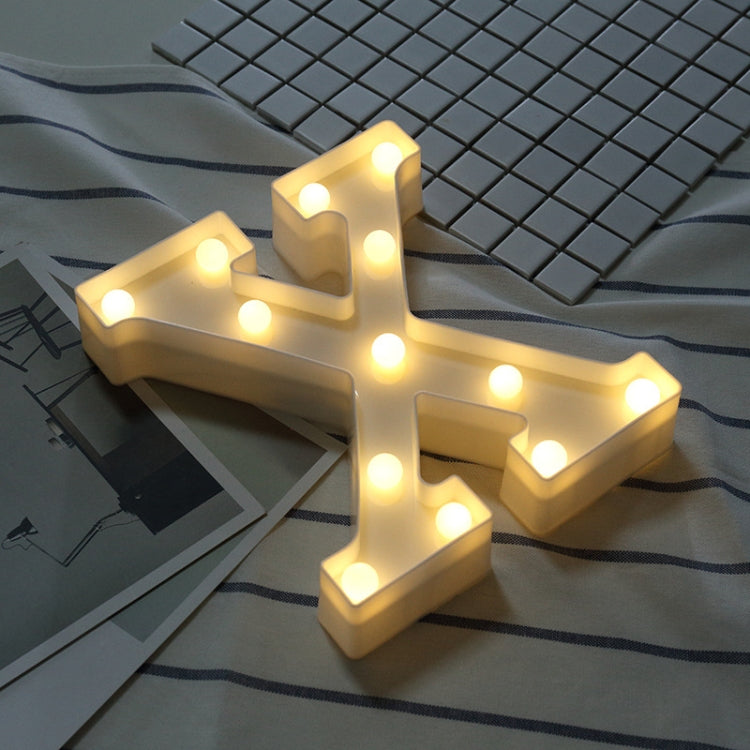 Lumière de vacances LED blanche chaude autonome à piles sèches, N, A, B, O, C, P, D, Q, E, R, F, G, T, U, I, V, W, J, X, K, L, M, Z