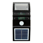 Applique murale extérieure 80 LM 6000-6500K avec panneau solaire 5V 0,5W, lumière blanche 0,2W