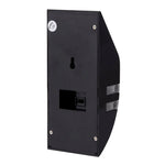 Applique murale extérieure 80 LM 6000-6500K avec panneau solaire 5V 0,5W, lumière blanche 0,2W