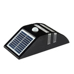 Applique murale extérieure 80 LM 6000-6500K avec panneau solaire 5V 0,5W, lumière blanche 0,2W