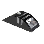 Applique murale extérieure 80 LM 6000-6500K avec panneau solaire 5V 0,5W, lumière blanche 0,2W