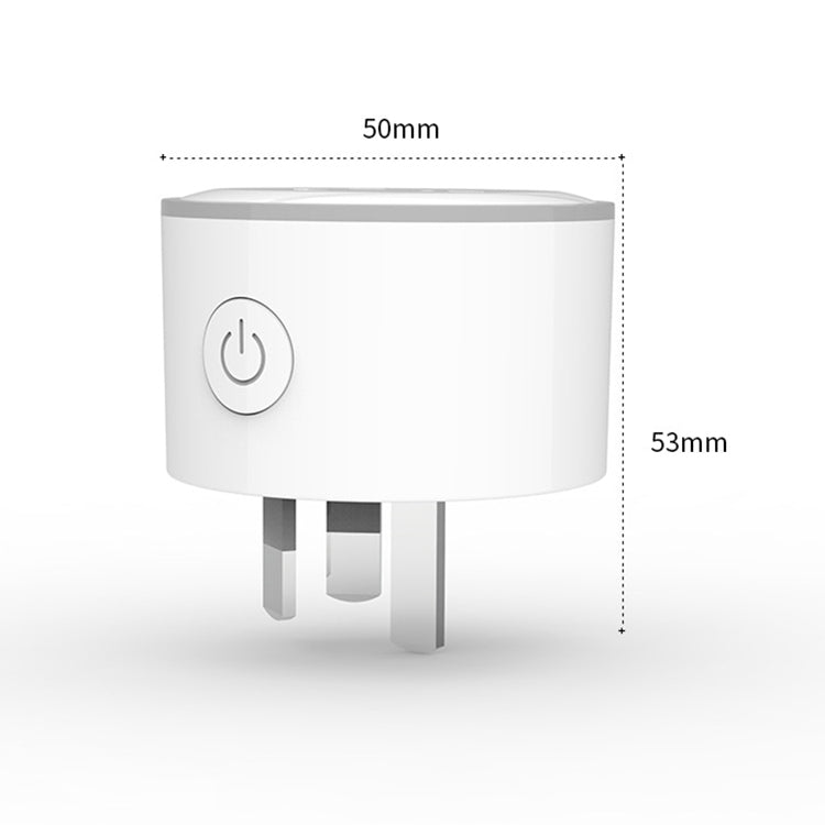 Prise intelligente WiFi 10A lumière de scène RGB avec télécommande compatible Alexa, Google Home et IFTTT, AC 100-240V, prise AU, XS-A17