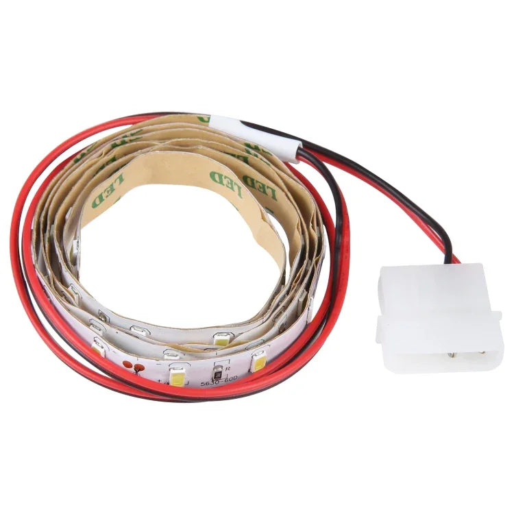 Ruban LED nu 1m 5730 SMD lumière blanche pour ordinateur, DC 12V, 5730 SMD LED