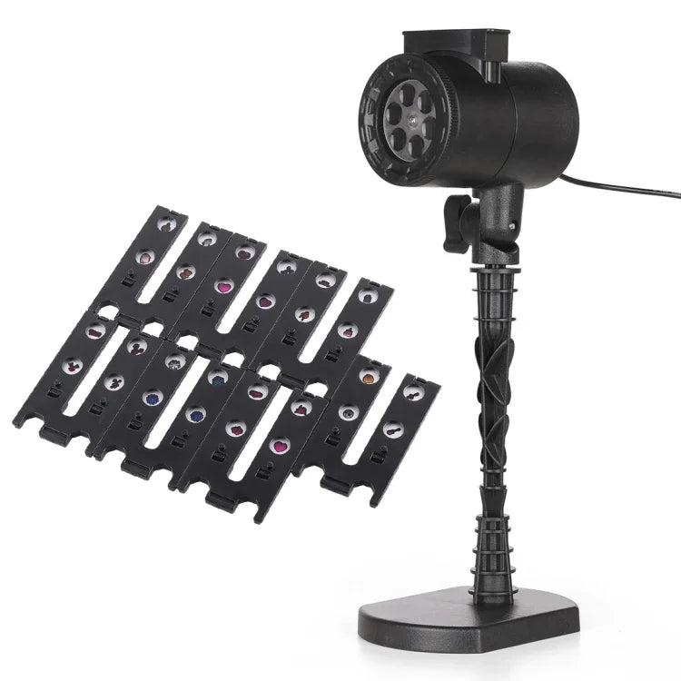 Lampe de jardin extérieure à motifs 8 groupes, CPF-LM401
