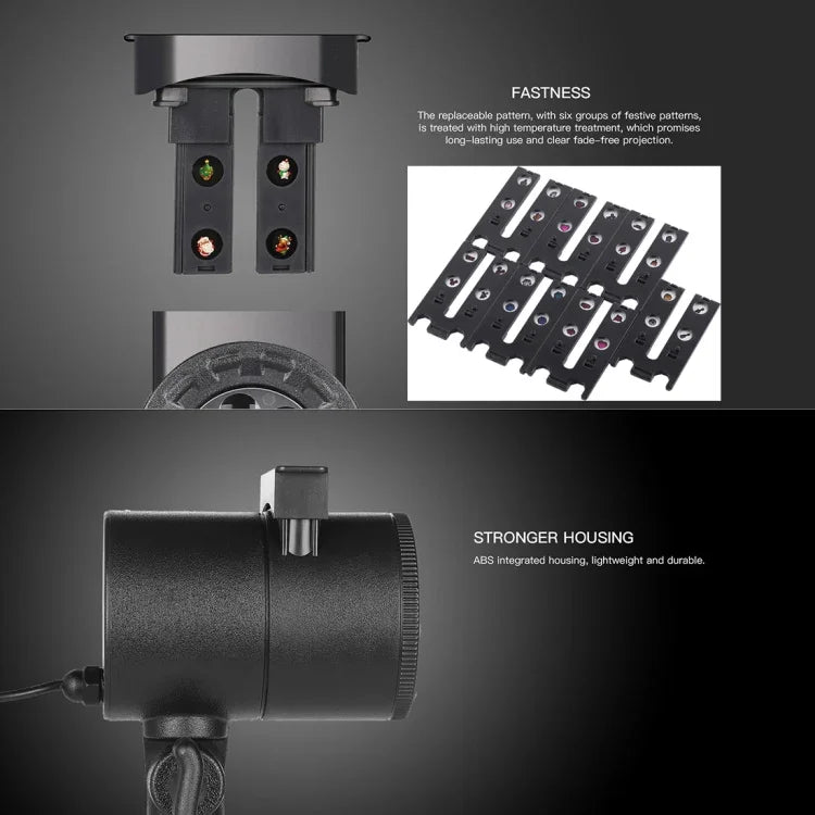 Lampe de jardin extérieure à motifs 8 groupes, CPF-LM401