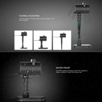 Lampe de jardin extérieure à motifs 8 groupes, CPF-LM401