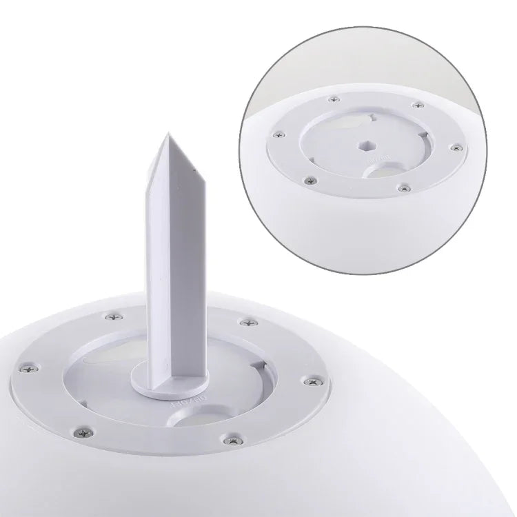 Lumière LED flottante et colorée pour jardin, avec panneau solaire en silicium monocristallin de 0,8 W et télécommande