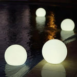 Lumière LED flottante et colorée pour jardin, avec panneau solaire en silicium monocristallin de 0,8 W et télécommande