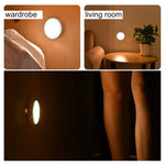 Lampe d'armoire de secours 4000K, distance du capteur : environ 3 m, CC 4,5 V