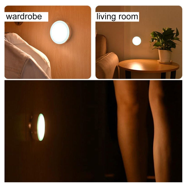 Lampe d'armoire de secours 4000K, distance du capteur : environ 3 m, CC 4,5 V