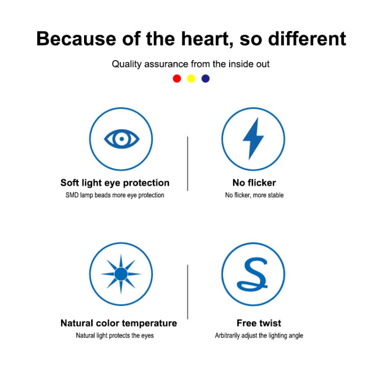 Lampe de machine à coudre à 10 LED en forme de U avec aimant, à haute luminosité et économie d'énergie
