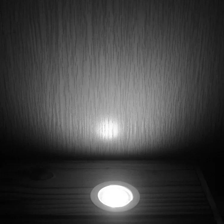 SMD 2835 500-600LM 4000-4500K Lampe de Pont Encastrée LED Projecteur Mural, Taille de Découpe : 30x22mm