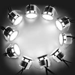 SMD 2835 500-600LM 4000-4500K Lampe de Pont Encastrée LED Projecteur Mural, Taille de Découpe : 30x22mm