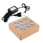 SMD 2835 500-600LM 4000-4500K Lampe de Pont Encastrée LED Projecteur Mural, Taille de Découpe : 30x22mm