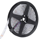 Ruban lumineux Bluetooth RGB 5m 150 LED SMD 5050 IP65 avec télécommande 24 touches, prise EU, 5m 150 LED IP65