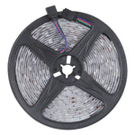 Ruban lumineux Bluetooth RGB 5m 150 LED SMD 5050 IP65 avec télécommande 24 touches, prise EU, 5m 150 LED IP65
