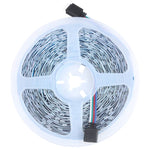 Ruban lumineux RGB 20m 600 LED SMD 5050 IP44 étanche avec télécommande Bluetooth 24 touches + musique, prise EU, 20m 600 LED IP44