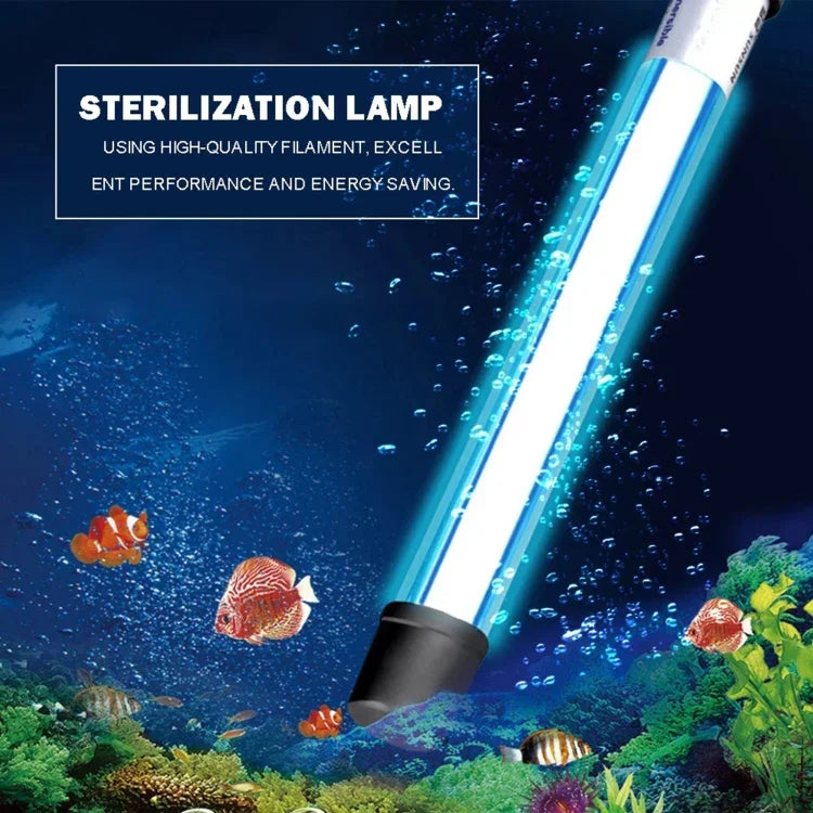 Lampe germicide ultraviolette UV-009 9W pour aquarium, prise EU, 9W