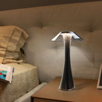 Lampe de bureau LED à protection oculaire pour étudiants, taille fine, rechargeable par USB