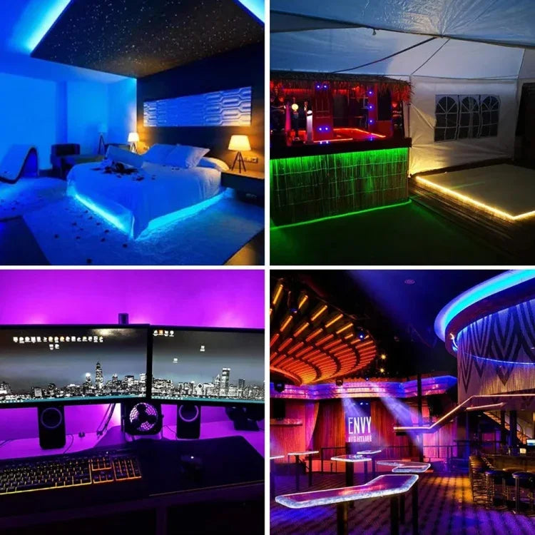 Ruban LED RGB 5m nu 2030 SMD, 12V, 2030 SMD RGB LED 5m nu
