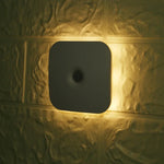 CL053 Lumière carrée à capteur de corps humain à LED, style : modèles à piles, style : modèles à piles